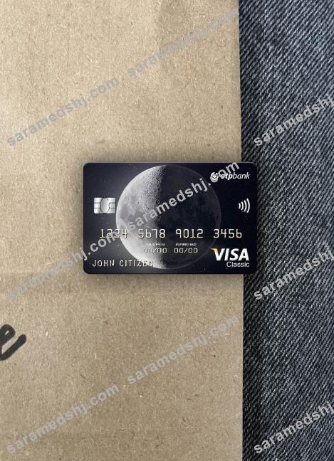 Ukraine OTP bank Ukraine visa classic card photolook front